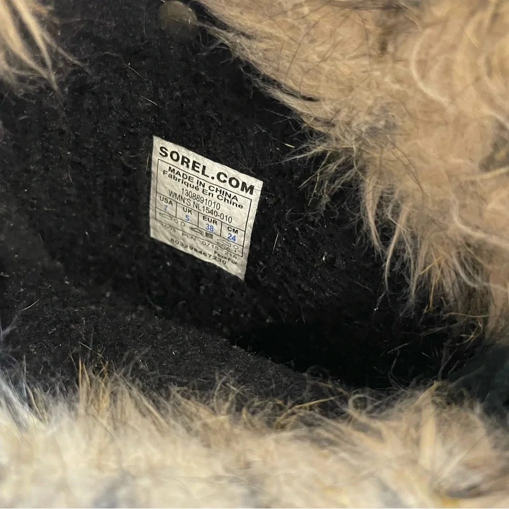 Sorel Joan of Arctic Waterproof Winter Boots Size 7